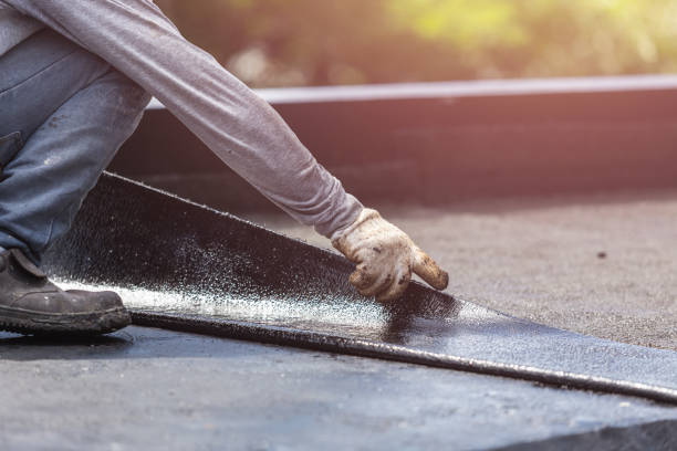 Professional Basement Waterproofing technician working in Wantagh, NY